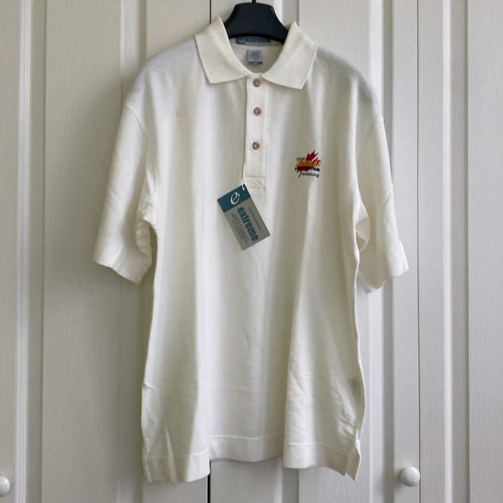 Men’s Polo White, size S